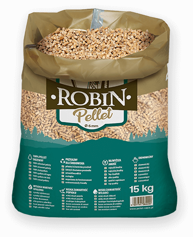 worek pelletu opałowego Robin do kupienia w Chorzele lub sklepie internetowym